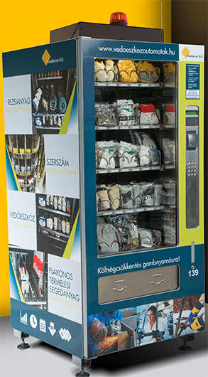 Megoldások - Szerszámkiadó automata